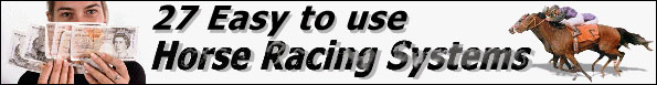 27 Easy to Use Horse Racing Systems