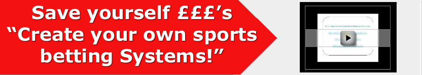 Create Your Own Betting Sytem